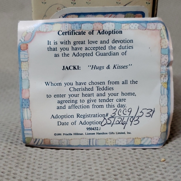 Cherished Teddies, Jacki - Picture 4 of 7